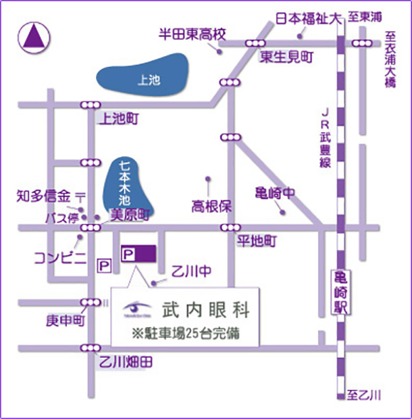 武内眼科　地図